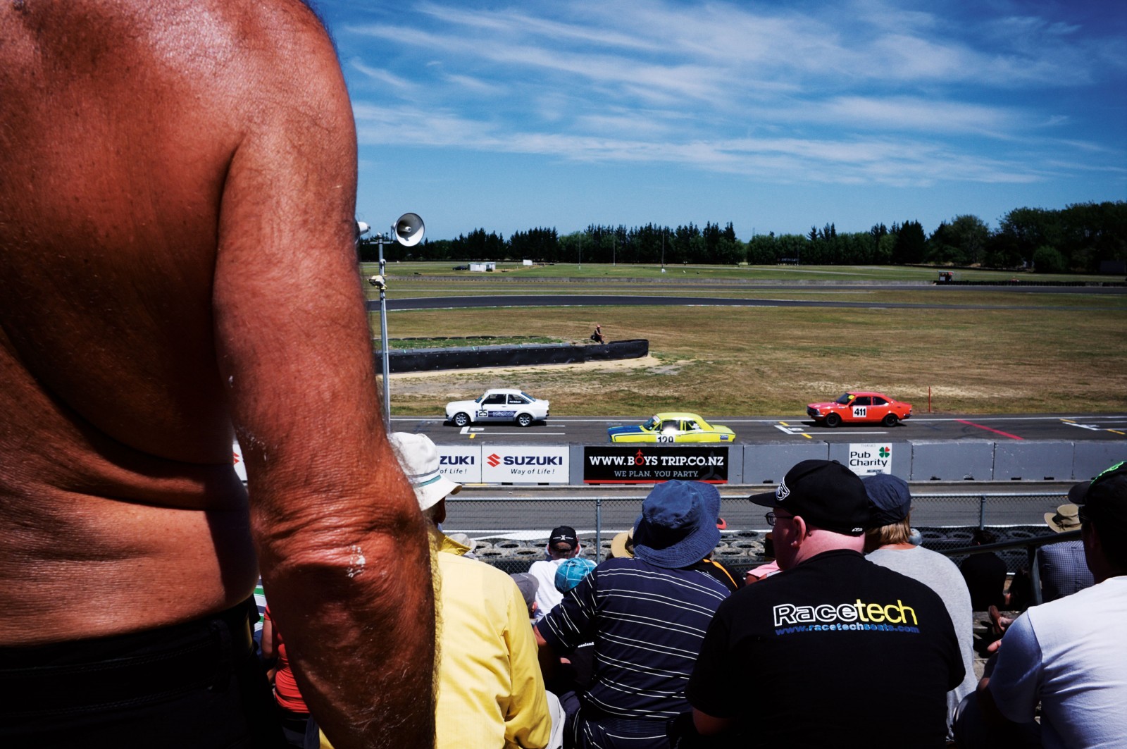 123_youngandfast_bodyimage8 The New Zealand Grand Prix has been raced since 1950—one of only two grand prix races in the world outside the Formula 1 banner—and is now the signature race of the Toyota Racing Series. Sunday racing at Manfeild, Feilding, draws the biggest crowds, and includes races in other classes—from the entry-level Formula Ford to the NZV8 Championship—that precede the main event.